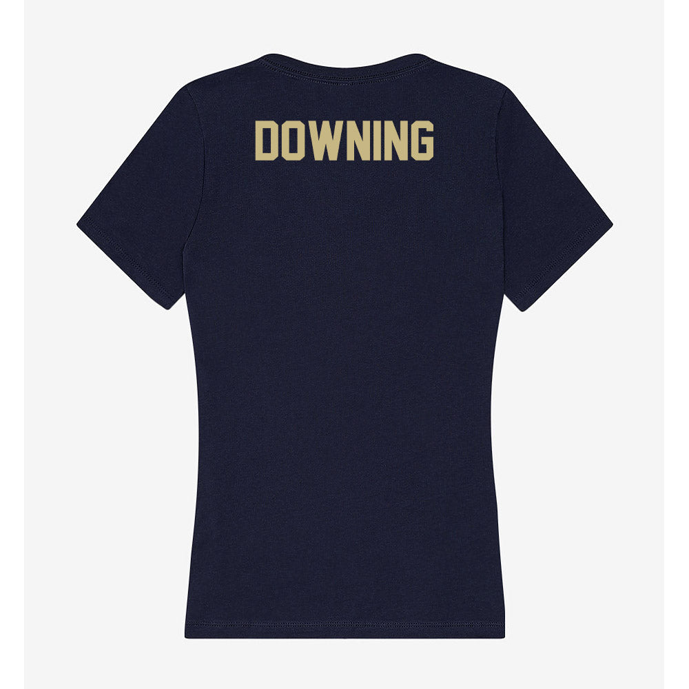 Oral Roberts - NCAA Women's Track & Field : Destiny Downing - Women's V-Neck T-Shirt-1