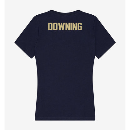 Oral Roberts - NCAA Women's Track & Field : Destiny Downing - Women's V-Neck T-Shirt-1