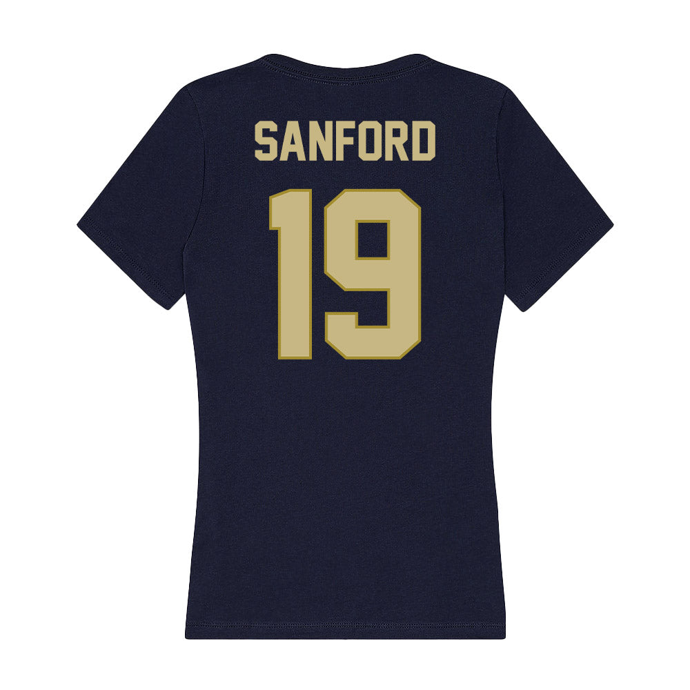 Oral Roberts - NCAA Baseball : Braydon Sanford - Women's V-Neck T-Shirt-1
