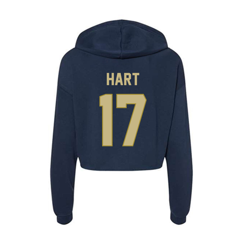 Oral Roberts - NCAA Baseball : Hudson Hart - Women's Crop Fleece Hoodie-1