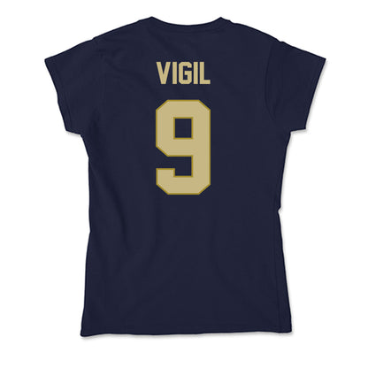 Oral Roberts - NCAA Women's Soccer : Ava Vigil - Soft Style Women’s T-Shirt-1