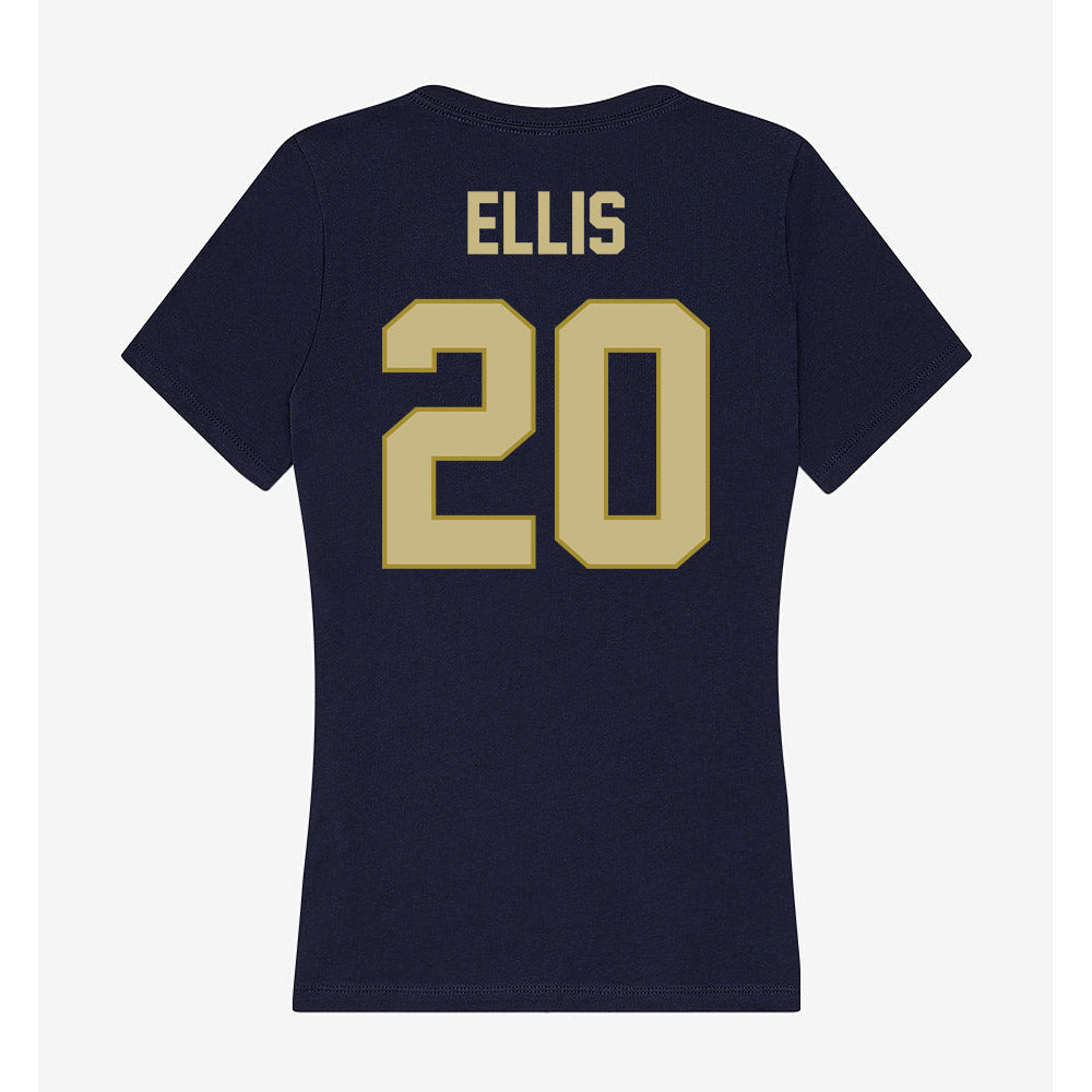 Oral Roberts - NCAA Baseball : Hudson Ellis - Women's V-Neck T-Shirt-1