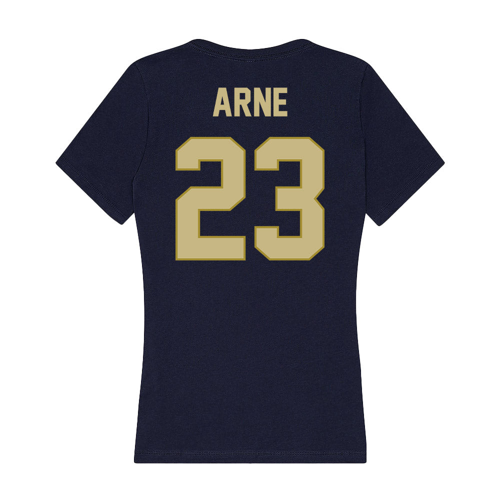 Oral Roberts - NCAA Women's Soccer : carson arne - Women's V-Neck T-Shirt-1