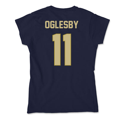 Oral Roberts - NCAA Women's Basketball : Jalei Oglesby - Soft Style Women’s T-Shirt-1