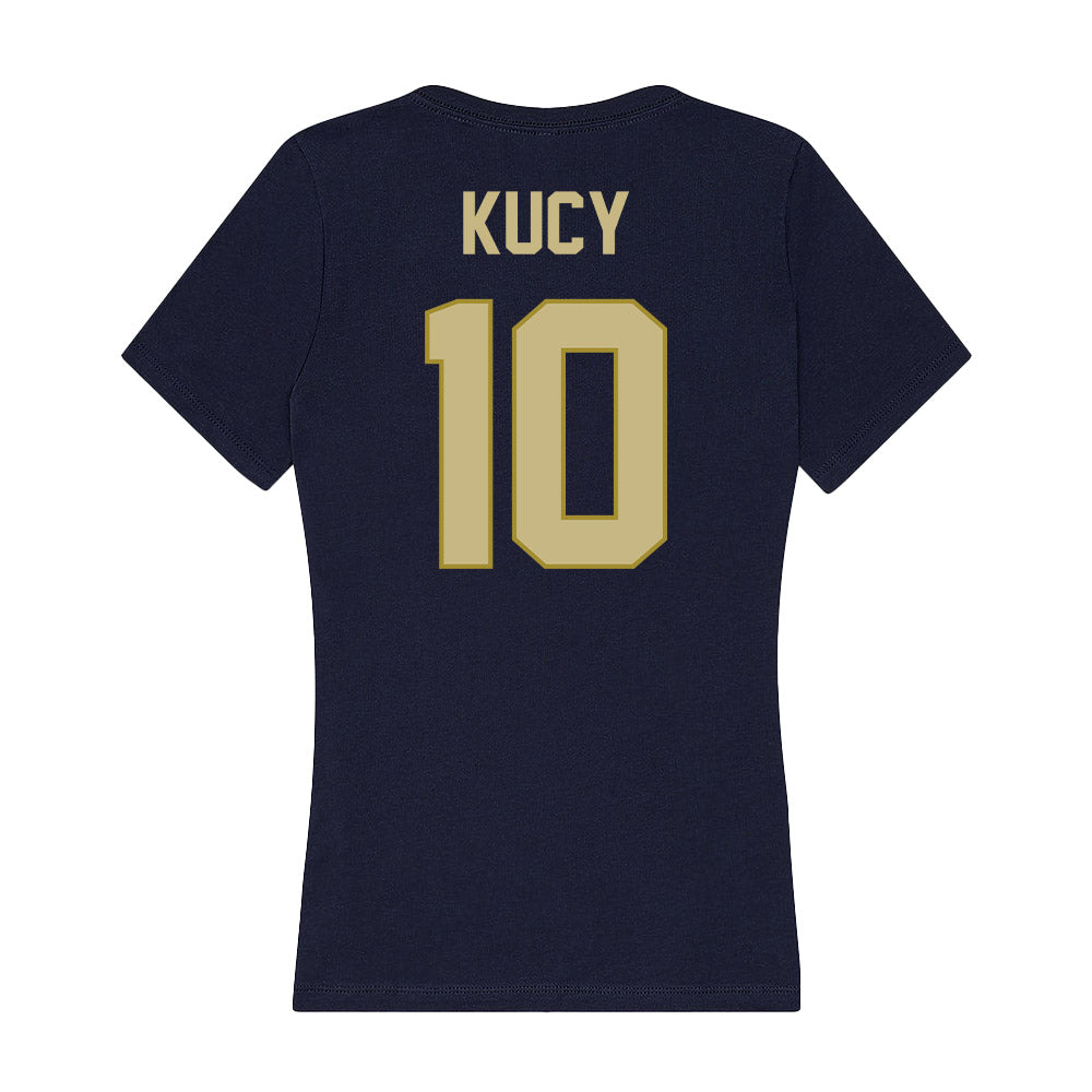 Oral Roberts - NCAA Women's Golf : Jayla Kucy - Women's V-Neck T-Shirt-1