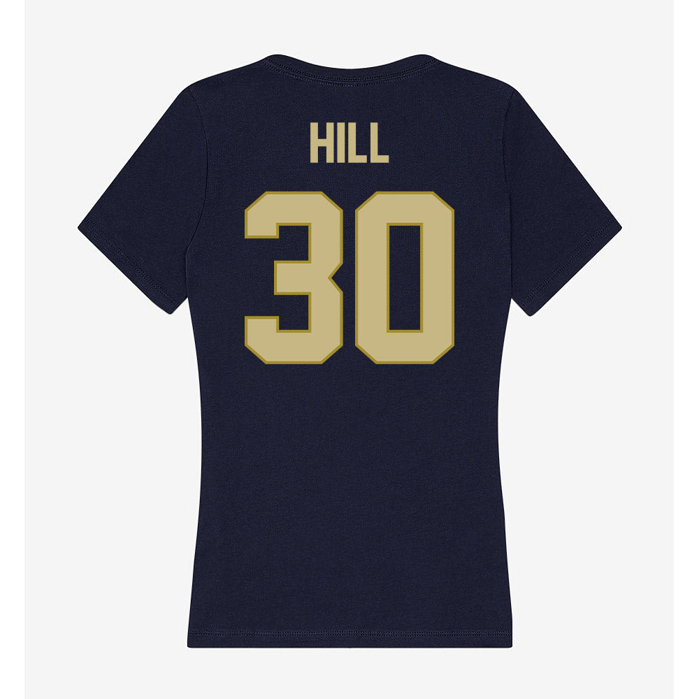 Oral Roberts - NCAA Baseball : Louis Hill - Women's V-Neck T-Shirt-1