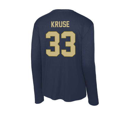 Oral Roberts - NCAA Men's Basketball : Seth Kruse - Activewear Long Sleeve T-Shirt-1
