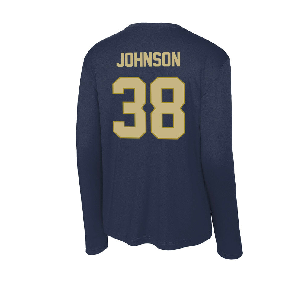Oral Roberts - NCAA Baseball : Comner Johnson - Activewear Long Sleeve T-Shirt-1