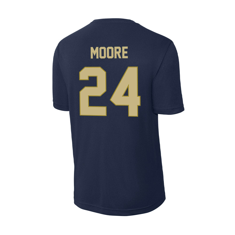 Oral Roberts - NCAA Men's Basketball : Josiah Moore - Activewear T-Shirt-1