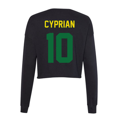 KYSU - NCAA Football : Darius Cyprian - Classic Shersey Women's Cropped Crew Fleece-1