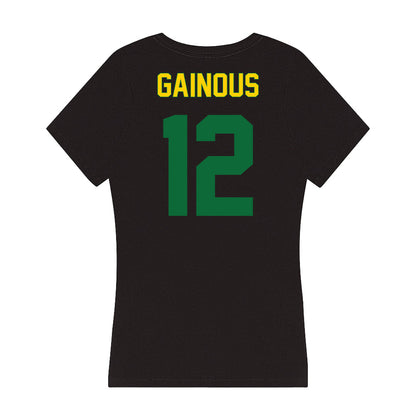  - NCAA Football : Juan Gainous - Classic Shersey Women's V-Neck T-Shirt-1