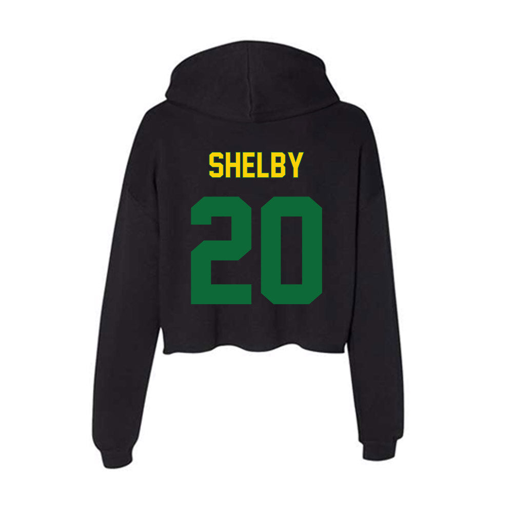  - NCAA Women's Volleyball : Sydney Shelby - Classic Shersey Women's Crop Fleece Hoodie-1