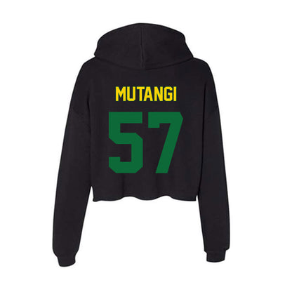 KYSU - NCAA Football : Nehemiah Mutangi - Classic Shersey Women's Crop Fleece Hoodie-1