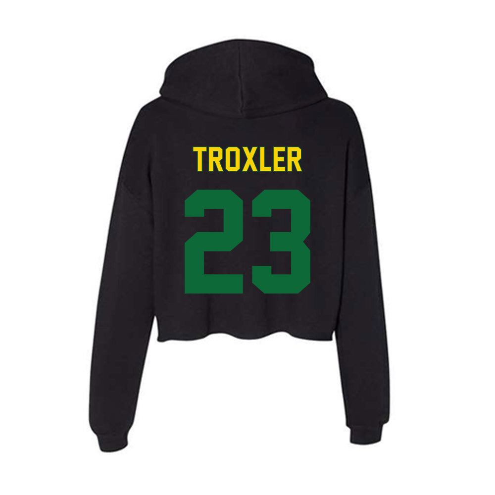  - NCAA Softball : Laila Troxler - Classic Shersey Women's Crop Fleece Hoodie-1