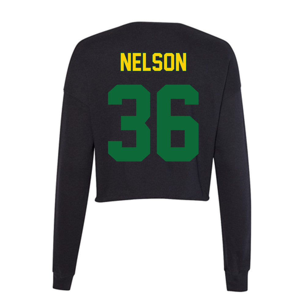 KYSU - NCAA Football : Kye Nelson - Classic Shersey Women's Cropped Crew Fleece-1