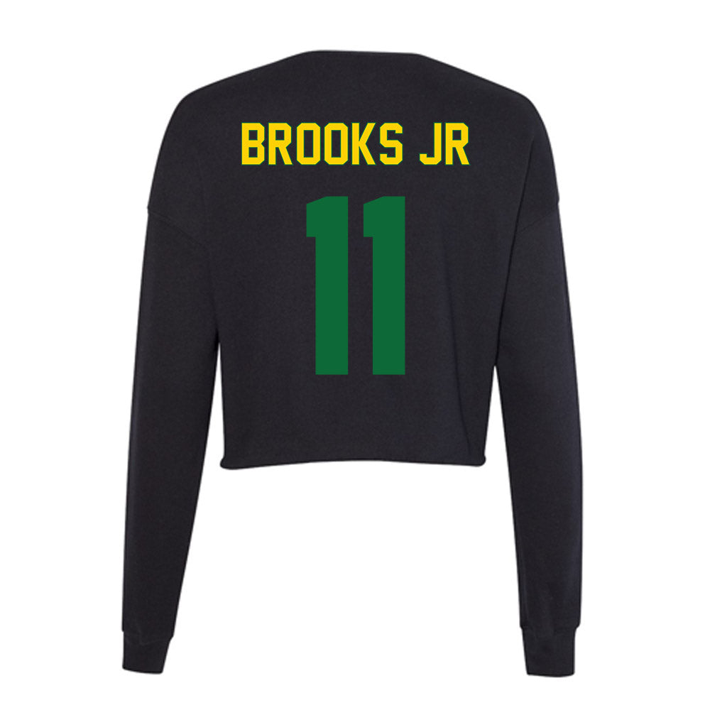  - NCAA Men's Basketball : Tyson Brooks Jr - Classic Shersey Women's Cropped Crew Fleece-1