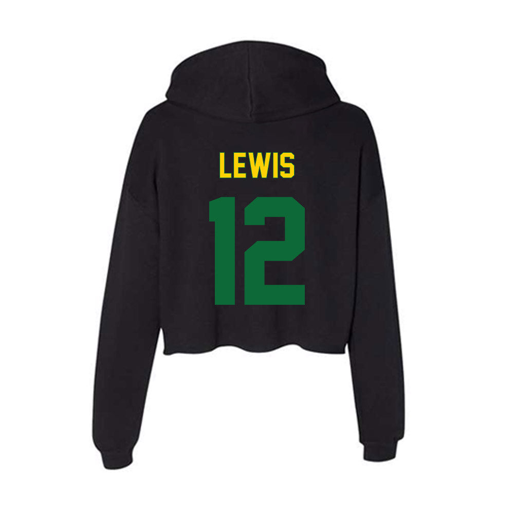  - NCAA Baseball : Zion Lewis - Classic Shersey Women's Crop Fleece Hoodie-1
