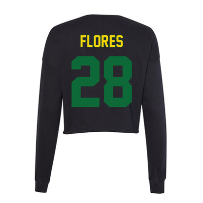 KYSU - NCAA Football : Mark Flores - Classic Shersey Women's Cropped Crew Fleece-1