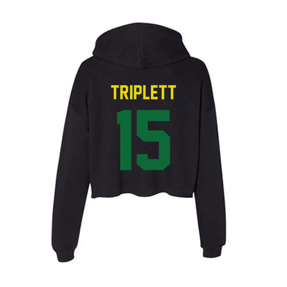 KYSU - NCAA Women's Basketball : Alycia Triplett - Classic Shersey Women's Crop Fleece Hoodie-1