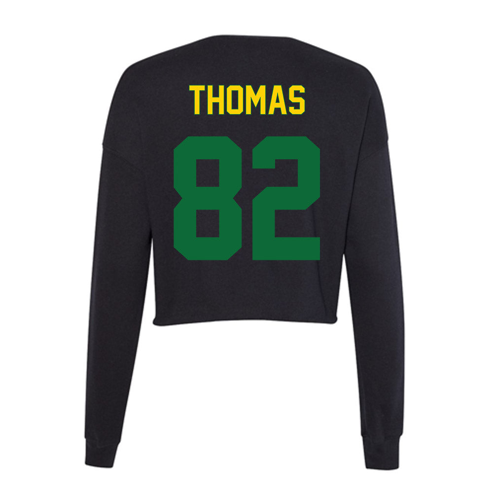 KYSU - NCAA Football : Joshua Thomas - Classic Shersey Women's Cropped Crew Fleece-1