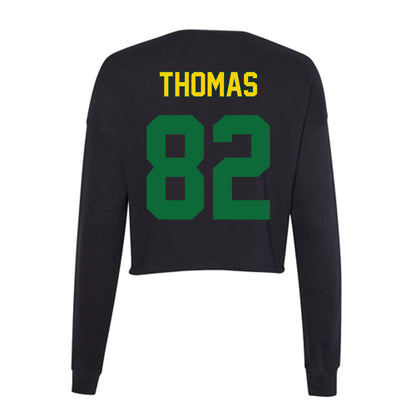 KYSU - NCAA Football : Joshua Thomas - Classic Shersey Women's Cropped Crew Fleece-1