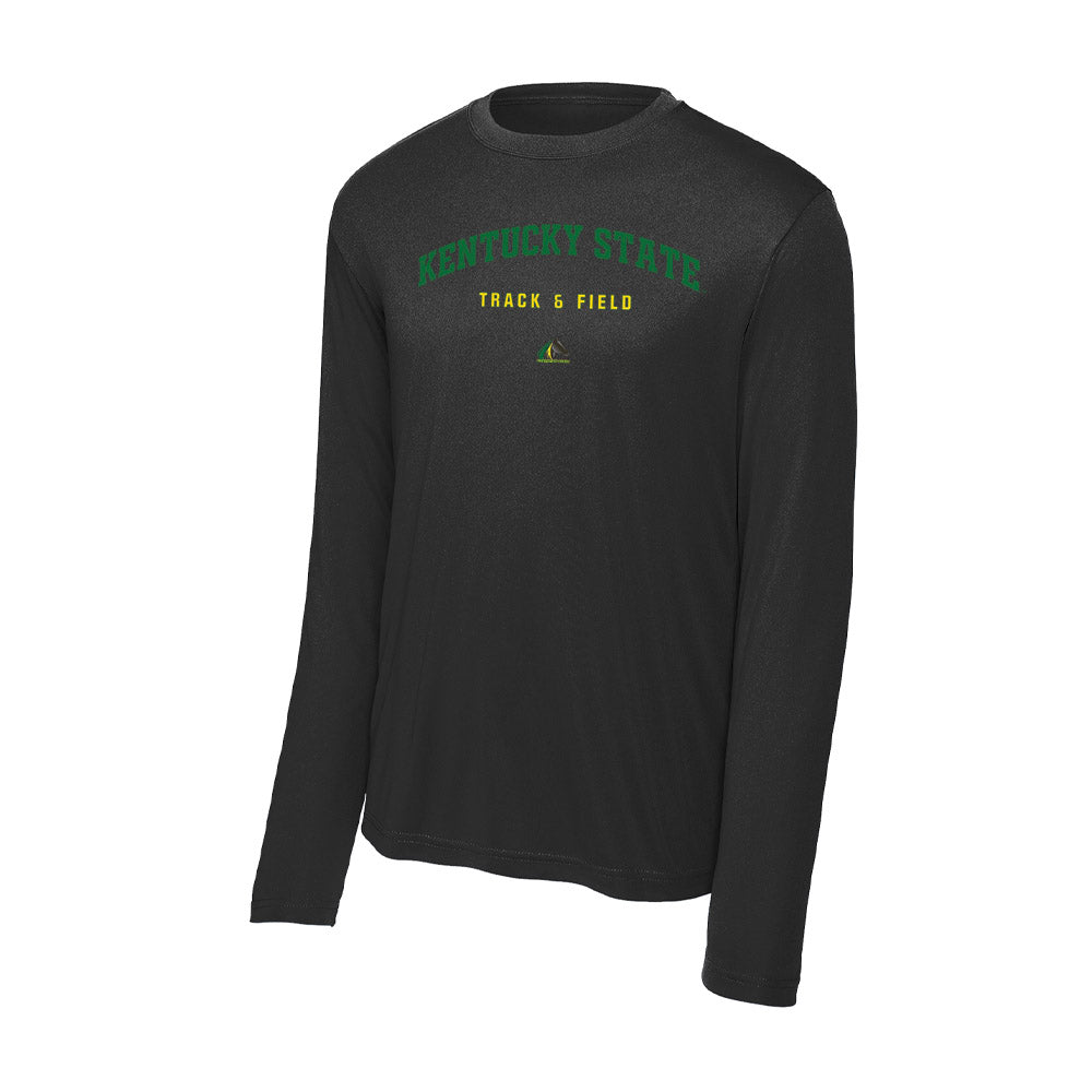  - NCAA Men's Track & Field : Montrai Lockwood - Classic Shersey Activewear Long Sleeve T-Shirt-0