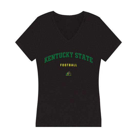 KYSU - NCAA Football : Kye Nelson - Classic Shersey Women's V-Neck T-Shirt-0