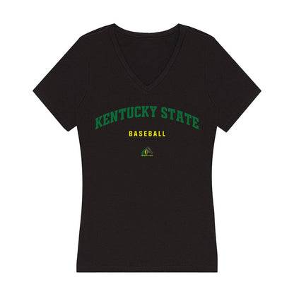 KYSU - NCAA Baseball : Bakari Rush - Classic Shersey Women's V-Neck T-Shirt-0