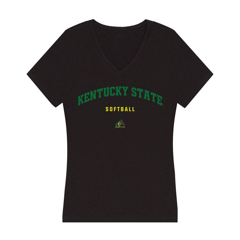 KYSU - NCAA Softball : Alarryia Jones - Classic Shersey Women's V-Neck T-Shirt-0