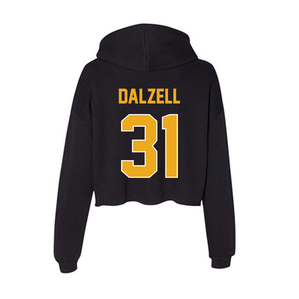 LBSU - NCAA Baseball : Tristan Dalzell - Women's Crop Fleece Hoodie-1