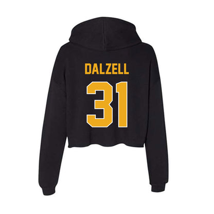 LBSU - NCAA Baseball : Tristan Dalzell - Women's Crop Fleece Hoodie-1