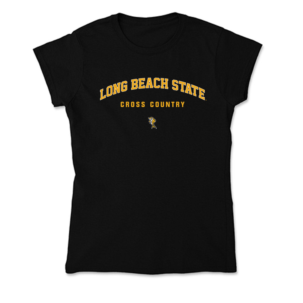 LBSU - NCAA Men's Cross Country : Cameron Rhone - Soft Style Women’s T-Shirt-0