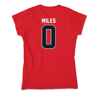 Dallas Baptist - NCAA Men's Track & Field : Jordan Miles - Soft Style Women’s T-Shirt-1