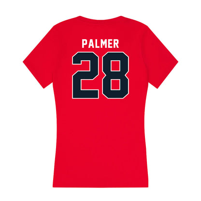  - NCAA Women's Bowling : Jayden Palmer - Women's V-Neck T-Shirt-1