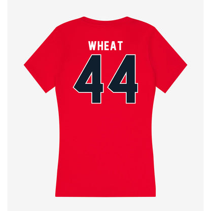 Dallas Baptist - NCAA Women's Soccer : Chandler Wheat - Women's V-Neck T-Shirt-1