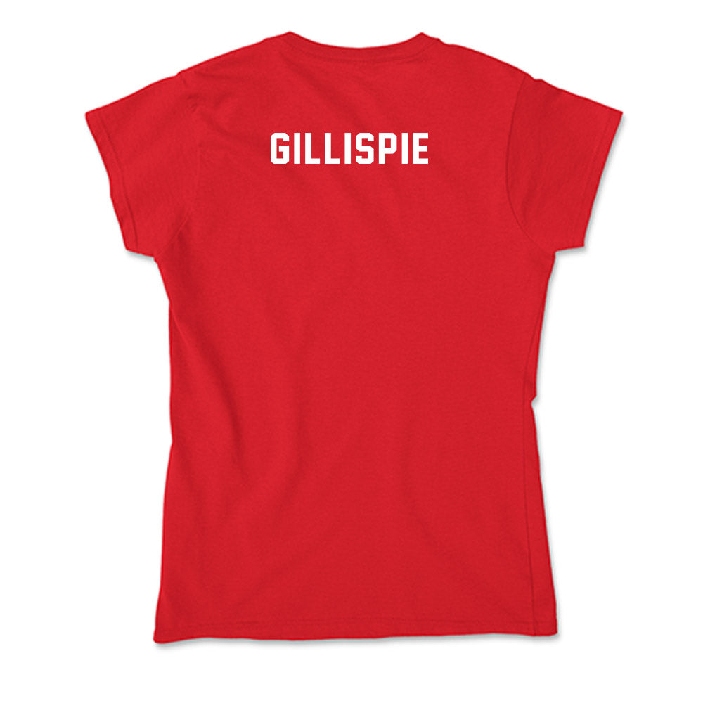 Dallas Baptist - NCAA Men's Track & Field : Kirk Gillispie - Soft Style Women’s T-Shirt-1