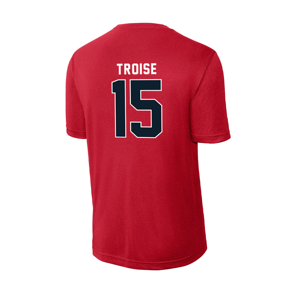 Dallas Baptist - NCAA Men's Ice Hockey : Brenden Troise - Activewear T-Shirt-1