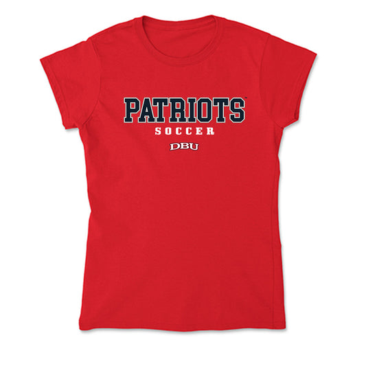 Dallas Baptist - NCAA Women's Soccer : Kenzi Tufts - Soft Style Women’s T-Shirt-0