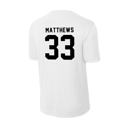 Providence - NCAA Men's Ice Hockey : Aaron Matthews - Activewear T-Shirt-1