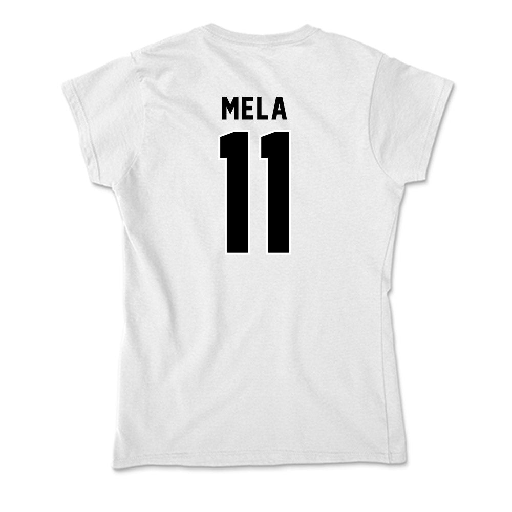 Providence - NCAA Men's Basketball : Ryan Mela - Soft Style Women’s T-Shirt-1