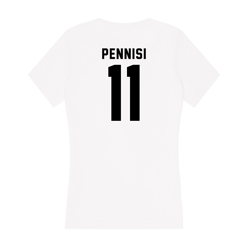 Providence - NCAA Women's Field Hockey : Macie Pennisi - Women's V-Neck T-Shirt-1