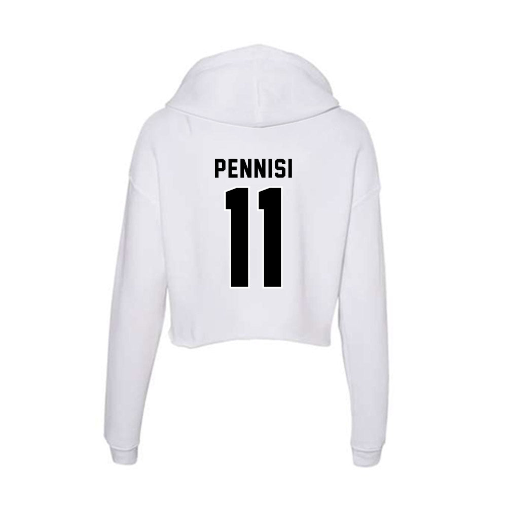 Providence - NCAA Women's Field Hockey : Macie Pennisi - Women's Crop Fleece Hoodie-1