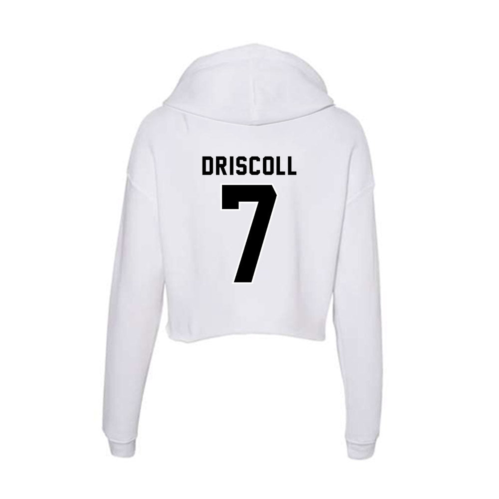 Providence - NCAA Women's Soccer : Caitlin Driscoll - Women's Crop Fleece Hoodie-1