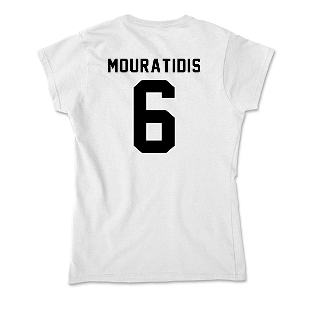 Providence - NCAA Women's Soccer : Thaea Mouratidis - Soft Style Women’s T-Shirt-1