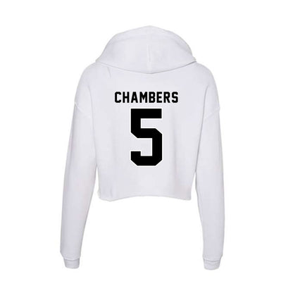 Providence - NCAA Men's Lacrosse : Rhett Chambers - Women's Crop Fleece Hoodie-1