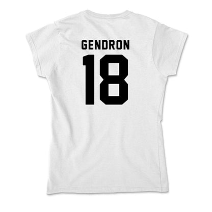 Providence - NCAA Men's Ice Hockey : Cam Gendron - Soft Style Women’s T-Shirt-1