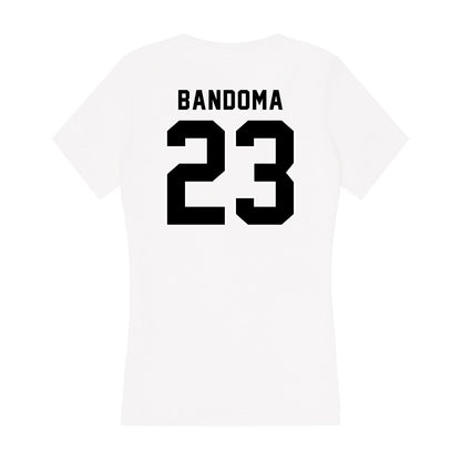 Providence - NCAA Women's Basketball : Sarah Bandoma - Women's V-Neck T-Shirt-1