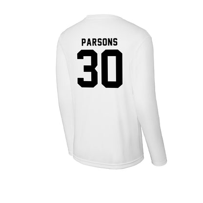 Providence - NCAA Men's Ice Hockey : John Parsons - Activewear Long Sleeve T-Shirt-1