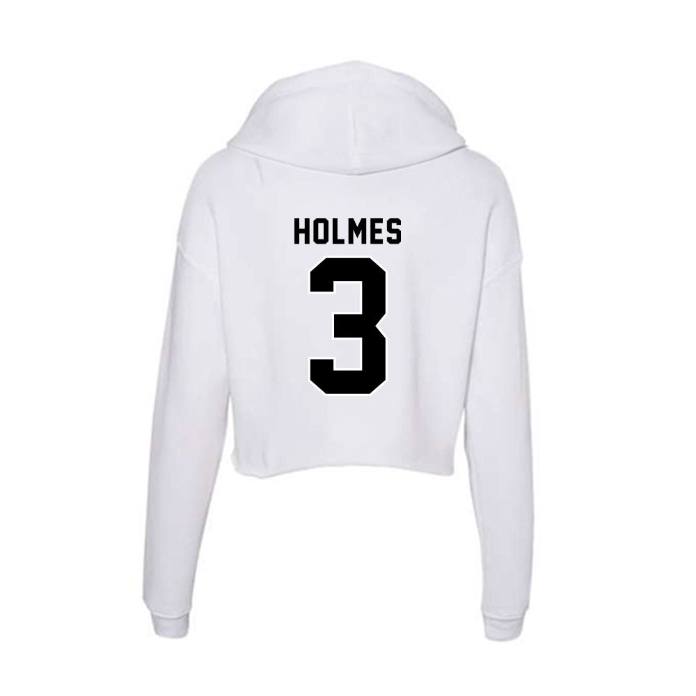Providence - NCAA Women's Volleyball : Kelsey Holmes - Women's Crop Fleece Hoodie-1
