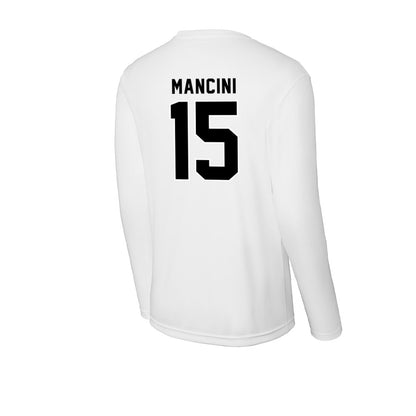 Providence - NCAA Women's Basketball : Samantha Mancini - Activewear Long Sleeve T-Shirt-1
